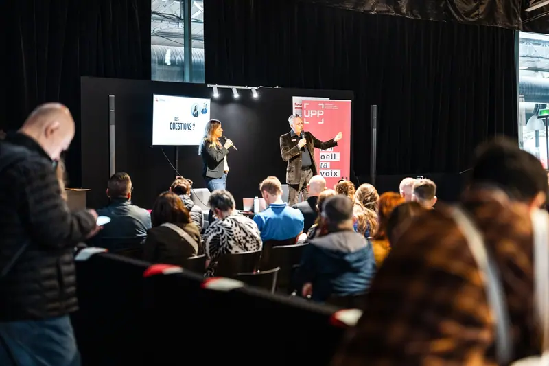 Une conférence au Forum des Pros